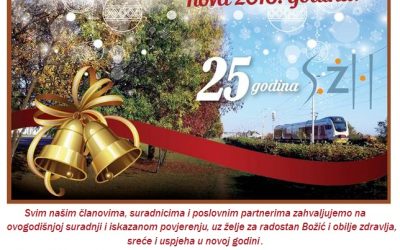 Mir i veselje, čestit Božić i uspješna vam 2018. godina!