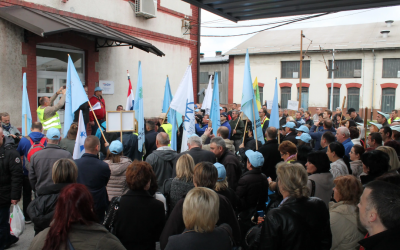 Najava javnog prosvjeda Upravi HŽ Putničkog prijevoza